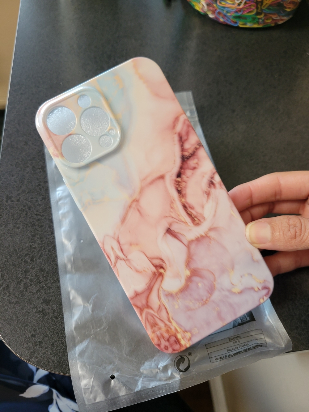 Glossy Marble Case for iPhone 13 Pro Max Case (6.7 inch) New